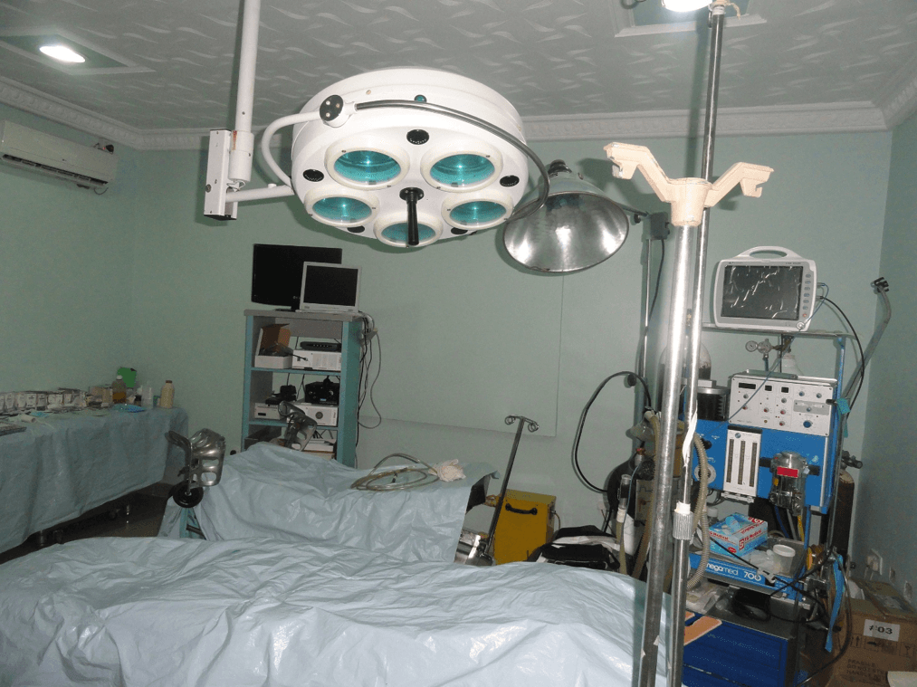 Operating Surgery Room at M&M Fertility Hospital