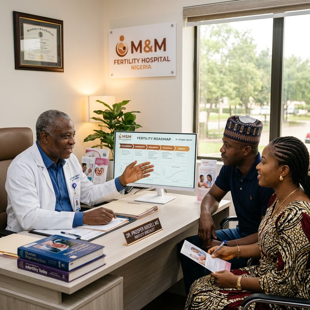 M&M Fertility Hospital Clinic Consultation Room